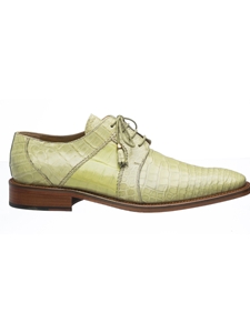 Peridot Genuine Belly Alligator Classic Dress Shoe | Ferrini Dress Shoes | Sam's Tailoring Fine Men Clothing
