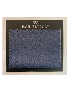 Denim Printed Men's Custom Suit | Paul Betenly Custom Suit | Sam's Tailoring Fine Men's Clothing