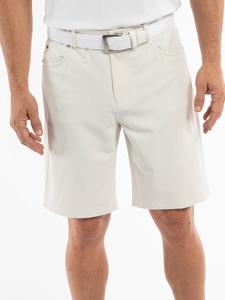 Oatmeal Performance Flex-Lite 5-Pocket Short | Bobby Jones Shorts Collection | Sams Tailoring Fine Men's Clothing