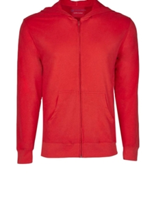 Red Brushed Super Soft Cotton Hoodie | Georg Roth Sweaters & Hoodies | Sam's Tailoring Fine Men Clothing