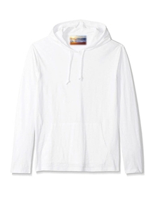White Pullover Cotton Mens Hoodie  | Georg Roth Sweaters & Hoodies | Sam's Tailoring Fine Men Clothing