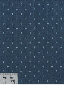 Blue Print Denim Jacquard Custom Shirt | Emanuel Berg Custom Shirts | Sam's Tailoring Fine Men Clothing