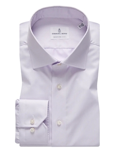 Light Pastel Purple Traveller Dress Shirt | Emanuel Collection Sam's Tailoring Fine Clothing