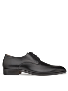 Black Coventry Apron Split Toe Oxford | Mezlan Men's Lace Up Shoes | Sam's Tailoring Fine Men's Clothing