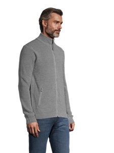Platin John Wool Full Zipper Men's Sweater | Brax Men's Sweaters | Sam's Tailoring Fine Men Clothing