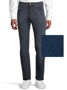 Men\'s | Trouser Five Dark Pockets Brax Blue Tailoring Flex Hybrid Trousers Fine Sam\'s Chuck |