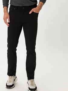 Black Chuck Lounge Flex Men's Jersey Trouser | Brax Men's Trousers | Sam's Tailoring Fine Men's Clothing