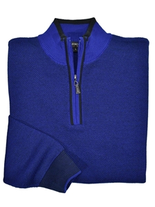 Royal Marcello Exclusive Quarter Zip Sweater | Marcello Sport Sweaters Collection | Sam's Tailoring Fine Men's Clothing