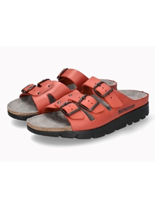 Red Se Pu Sole Buckle Fastener Men's Sandal | Mephisto Men's Sandals | Sams Tailoring Fine Men Clothing