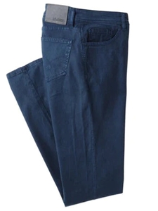 Blue Brushed Sateen Jack Fit Men's Denim | Jack Of Spades Jack Fit Jeans Collection | Sam's Tailoring Fine Mens Clothing