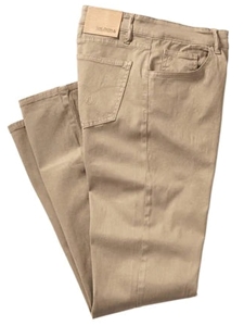 Tan Sateen Jack Fit Stretch Men's Denim | Jack Of Spades Jack Fit Jeans Collection | Sam's Tailoring Fine Mens Clothing