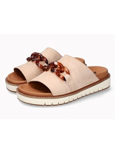 Sand Leather Velvet Soft Air Women Casual Sandal | Mephisto Women Sandals | Sam's Tailoring Fine Women's Shoes