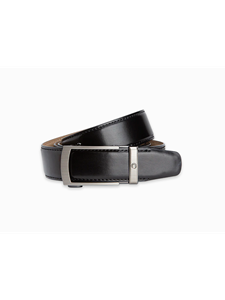 Black Vetica 1 3/8" Strap Fine Men Dress Belt | NexBelt Dress Belts | Sam's Tailoring Fine Men's Clothing