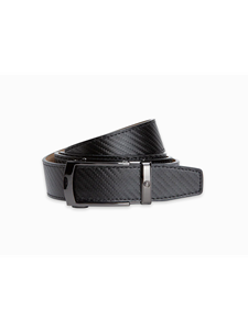 Black Vetica Carbon 1 3/8" Strap Men Dress Belt | NexBelt Dress Belts | Sam's Tailoring Fine Men's Clothing