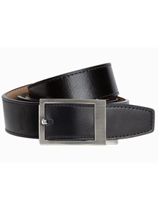 Black Classic Ebony, 1 3/8" Strap Men Dress Belt | NexBelt Dress Belts | Sam's Tailoring Fine Men's Clothing