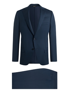 High Blue B-Fit Wool Men's Suit | Heritage Gold Suits | Sam's Tailoring Fine Men's Clothing