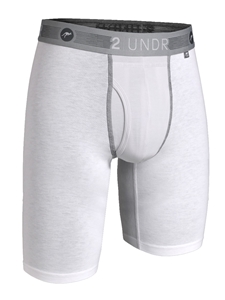 White Flow Shift Long Leg Underwear | 2Undr Long Leg Underwear | Sam's Tailoring Fine Men Clothing