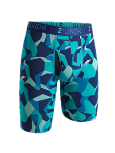 Water Camo Swing Shift Long Leg Underwear | 2Undr Long Leg Underwear | Sam's Tailoring Fine Men Clothing