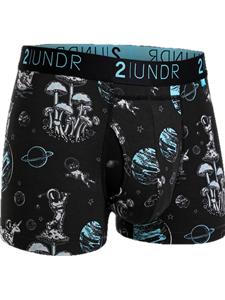 Space Golf Black Swing Shift Trunk Underwear | 2Undr Trunk's Underwear | Sam's Tailoring Fine Men Clothing