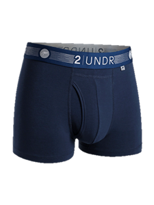 Navy Flow Shift Trunk Underwear | 2Undr Trunk's Underwear | Sam's Tailoring Fine Men Clothing