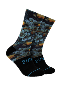 Toucan Flex Printed Crew Sock | 2Undr Men's Socks | Sam's Tailoring Fine Men Clothing