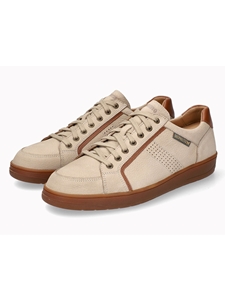 Sand Nubuk Leather Leather Lining Casual Sneaker | Mephisto Men's Sneakers Collection  | Sam's Tailoring Fine Men Clothing