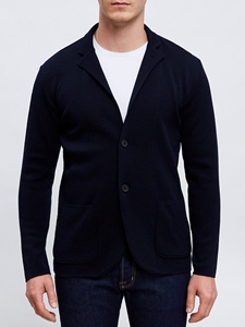 Dark Navy Men's Premium Swacket | Emanuel Berg Swacket Collection | Sam's Tailoring Fine Men Clothingen Shirt