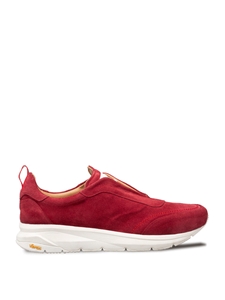 Red Alcoy Suede Men's Casual Slip On Sneaker | Mezlan Shoes Collection | Sam's Tailoring Fine Men's Clothing xford