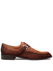 Sport Diesel Burnished Suede Monk Strap Men Shoe | Mezlan Monk Strap Collection | Sam's Tailoring Fine Men's Clothing