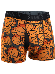 Hoops Swing Shift 3" Trunk Underwear | 2Undr 3" Trunk Underwear's Collection | Sam's Tailoring Fine Men's Clothing