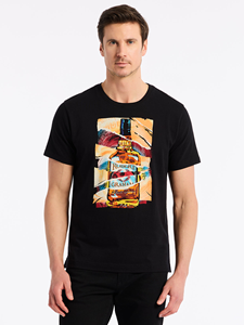 Black Whiskey Wisdom Short Sleeve T-Shirt | Robert Graham T-Shirts Collection | Sam's Tailoring Fine Men's Clothing