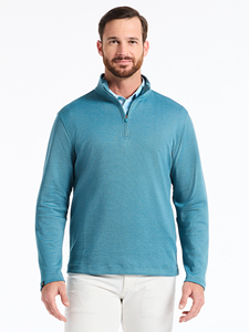 Blue Coral Troland Long Sleeve Knit Shirt | Robert Graham Knits Collection | Sam's Tailoring Fine Men's Clothing