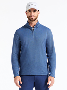 Medieval Blue Troland Long Sleeve Knit Shirt | Robert Graham Knits Collection | Sam's Tailoring Fine Men's Clothing