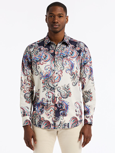 Multi Morningside Long Sleeve Button Down ShirtBlack Wyatt Men's Long Sleeve Button Down ShirtIvory Wyatt Men's Long Sleeve Button Down ShirtIndigo Leonard Long Sleeve Button Down Men ShirtWhite Devonshire Long Sleeve Button Down ShirtBlack Devonshire Long Sleeve Button Down Shirt | Robert Graham Long Sleeves Shirts Collection | Sam's Tailoring Fine Men's Tailoring