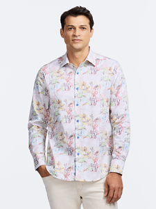 Multi Payson Long Sleeve Button Down Men Shirt | Robert Graham Short Sleeves Shirts Collection | Sam's Tailoring Fine Men's Tailoring