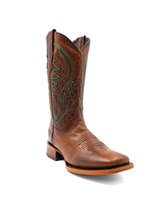 Honey Full Grain Leather Men's Beau Boot | Ferrini Men's Boots | Sam's Tailoring Fine Men Clothing