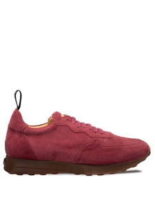 Wine Carlucci Suede Men's Sport Dress Sneaker | Mezlan Casual Shoes Collection | Sam's Tailoring Fine Men's Clothing