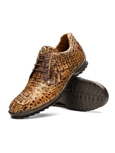 Rustic Orix Genuine Caiman Crocodile Men's Sneaker | Marco Di Milano Sneakers Collection | Sam's Tailoring Fine Men's Clothing