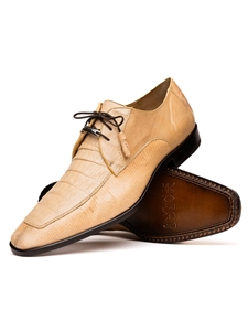 Orix Caiman & Lizard Dress Derby Men's Shoe | Marco Di Milano Lace Up Shoes Collection | Sam's Tailoring Fine Men's Clothing
