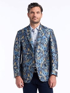 Multi Notch Lapel Tailored Fit Men's Radford Blazer | Robert Graham Blazers Collection | Sam's Tailoring Fine Men's Clothing