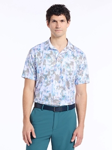 Multi Point Collar Clyne Short Sleeve Men's Polo | Robert Graham Polos & T-Shirts Collection | Sam's Tailoring Fine Men's Clothing