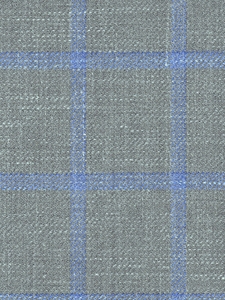 Grey & Blue Wool Men'S Custom Suit | Heritage Gold Custom Suits | Sam's Tailoring Fine Men Clothing