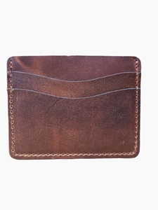 Whiskey Sweetwater Bison Leather Wallet | Lejon Leather Wallets | Sam's Tailoring Fine Men's Clothing