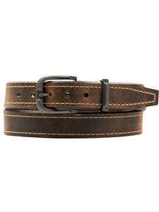 Sienna Harness Leather Bronx Men's Belt | Lejon Leather Causal Belts | Sam's Tailoring Fine Men's Clothing