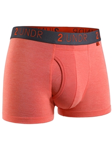 Coral Swing Shift 3" Trunk Underwear | 2Undr 3" Trunk Underwear's Collection | Sam's Tailoring Fine Men's Clothing