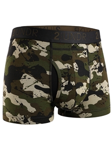 Army Swing Shift 3" Trunk Underwear | 2Undr 3" Trunk Underwear's Collection | Sam's Tailoring Fine Men's Clothing
