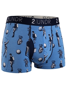 Stroke Play Swing Shift 3" Trunk Underwear | 2Undr 3" Trunk Underwear's Collection | Sam's Tailoring Fine Men's Clothing