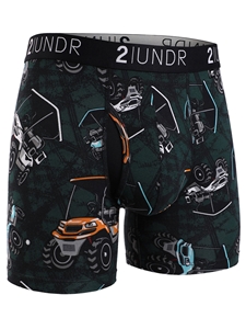 Cart Attack Swing Shift 6" Boxer Breif | 2Undr 6" Boxer Brief Underwear's Collection | Sam's Tailoring Fine Men's Clothing
