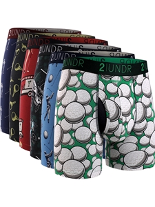 Fairway Collection 6 Pack Swing Shift 6" Boxer Breif | 2Undr 6" Boxer Brief Underwear's Collection | Sam's Tailoring Fine Men's Clothing
