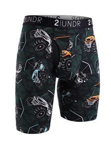 Cart Attack Swing Shift 9" Long Leg Underwear | 2Undr 9" Long Leg Athletic Underwear | Sam's Tailoring Fine Men's Clothing